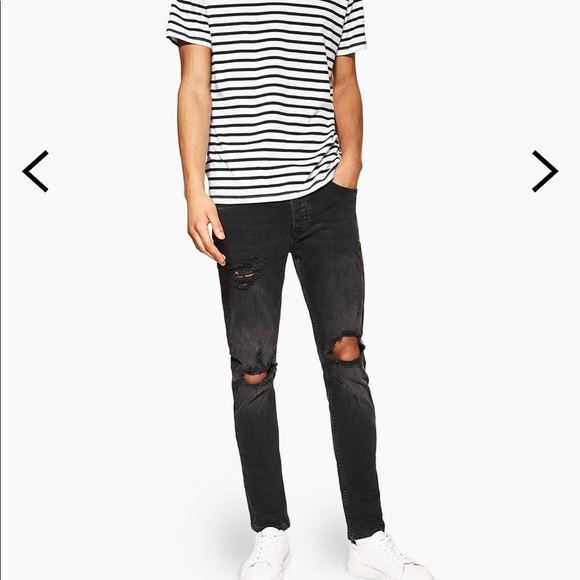 topman black jeans